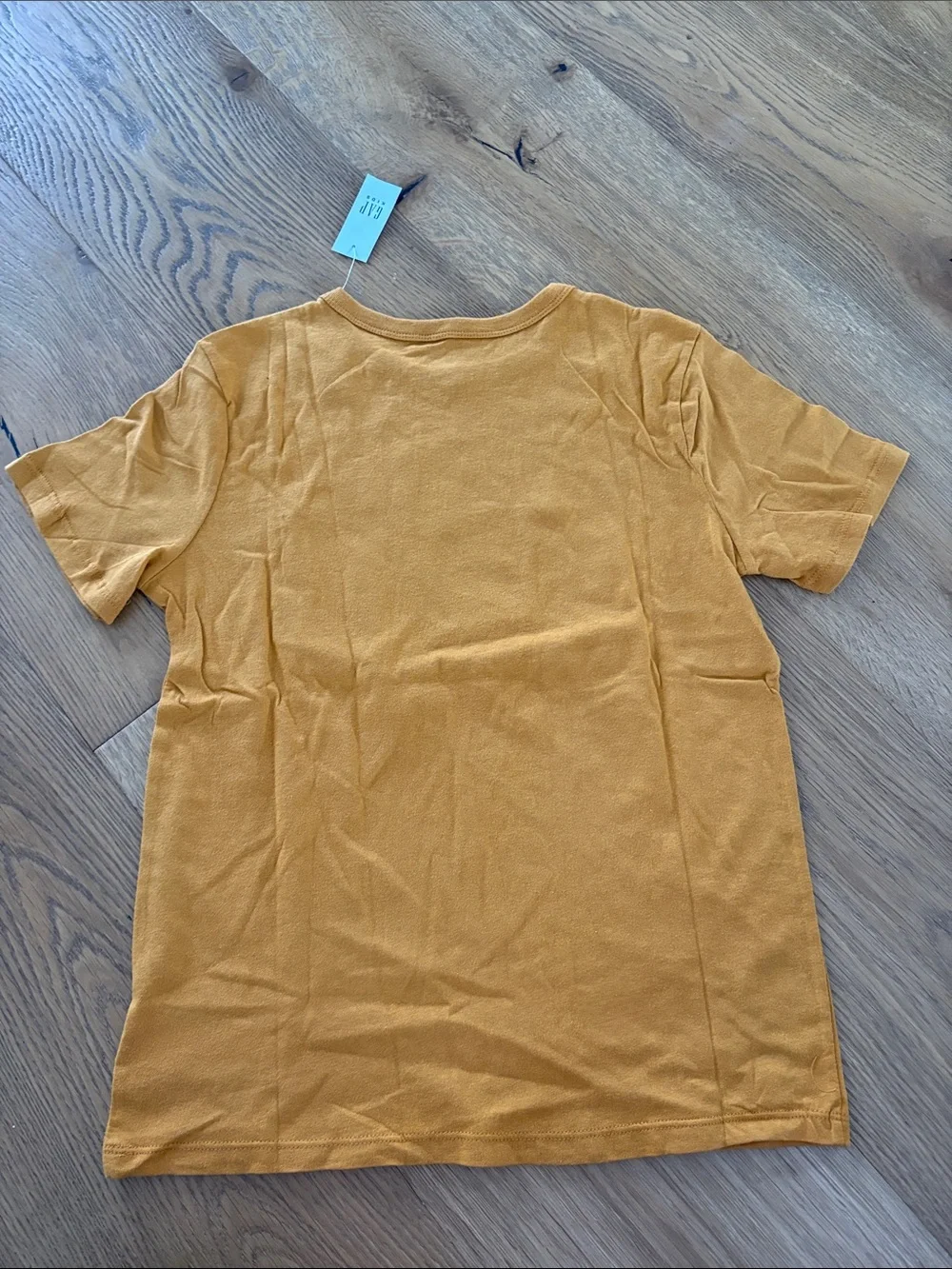 GAP Kids Boys Yellow Short Sleeve T-Shirt, size L (10) Large